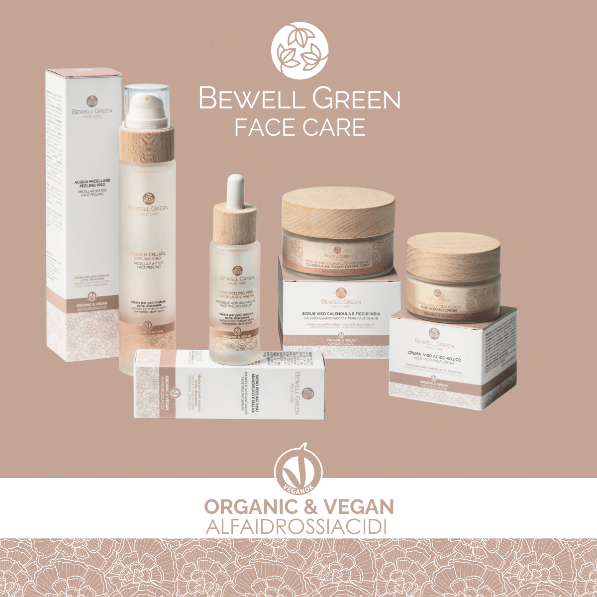 laboratoires bewell green cosmetica artigianale vegan per viso e corpo italia